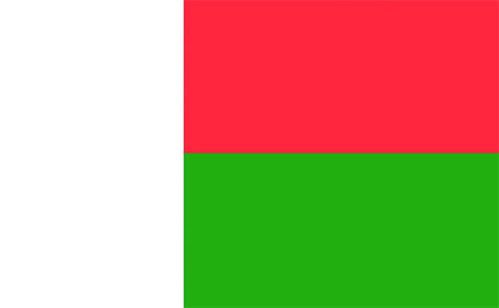 Drapeau de Madagascar